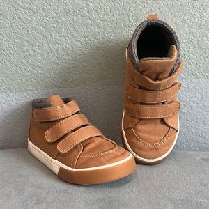 Old Navy Canvas Triple Strap Unisex Booties, Toddler Size 9